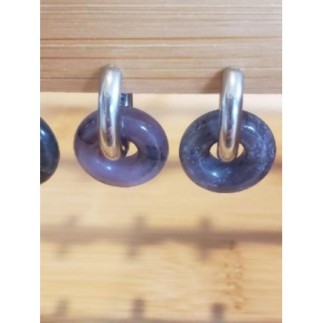Boucles d’oreilles acier...