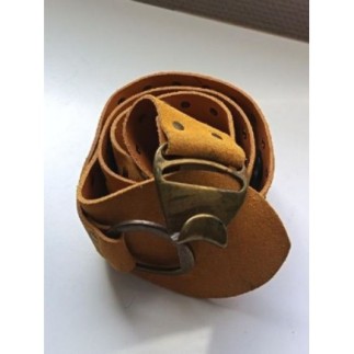CEINTURE CUIR CARAMEL...