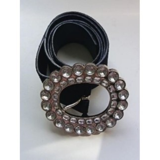 CEINTURE CUIR NOIR MORGAN TAILLE 2