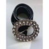 CEINTURE CUIR NOIR MORGAN TAILLE 2