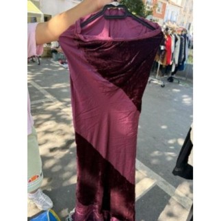Robe velours 