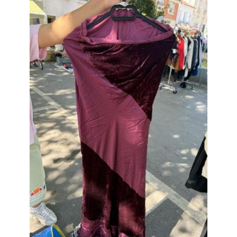 Robe velours 