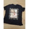 Tee shirt noir motif mango TS