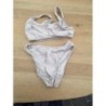 Maillot de bain 2 pièces T40 violet clair
