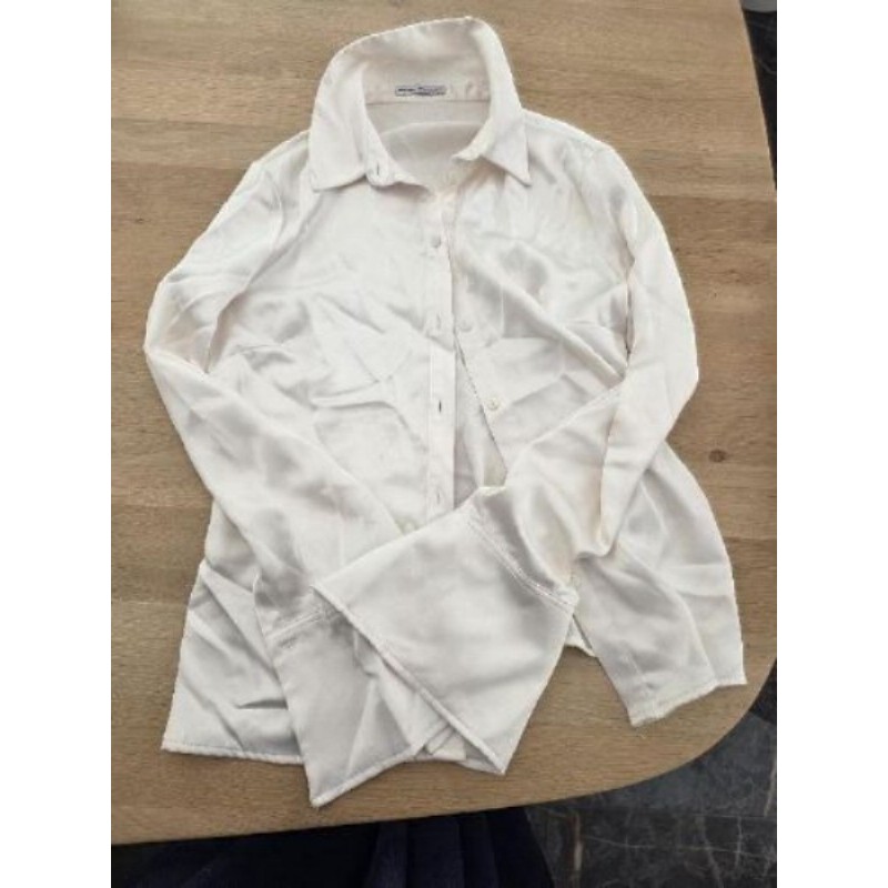 Chemise fluide satin bershka TM