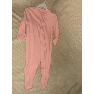 Grenouillère fille rose...