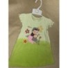 Robe fille 6 mois vert dessin haïtienne 