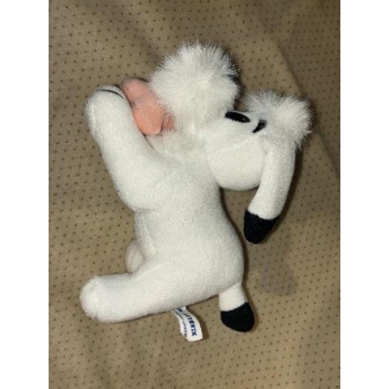 Peluche idefix  avec os 