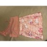 Ensemble fille haut une bretelle et jupe  rose taille 4 ans shein 
