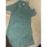 Ensemble garçon vert short et chemise taille 7 ans shein 