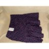 Jupe C & A bleu foncé motifs petite fleurs  neuve 