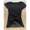 Robe noir taille 40 poche zip sur les côtés 