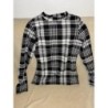 Haut noir et blanc manche longue taille 38 shein