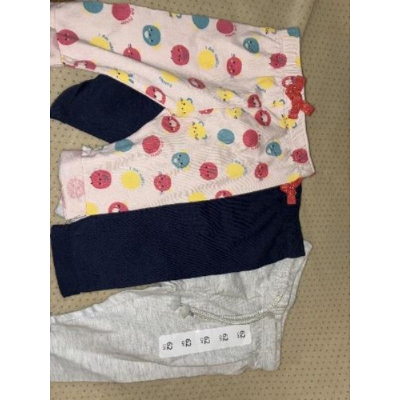 Lot de 3 caleçon bébé fille  taille 62