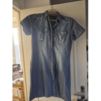Chemisier robe en jean...
