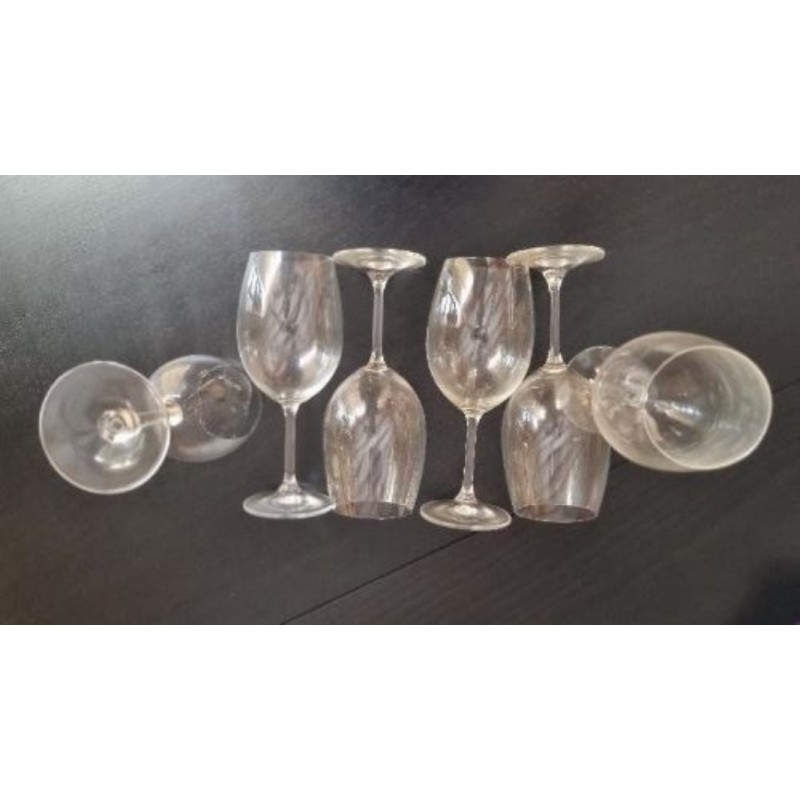 Lot 6 verres à pied