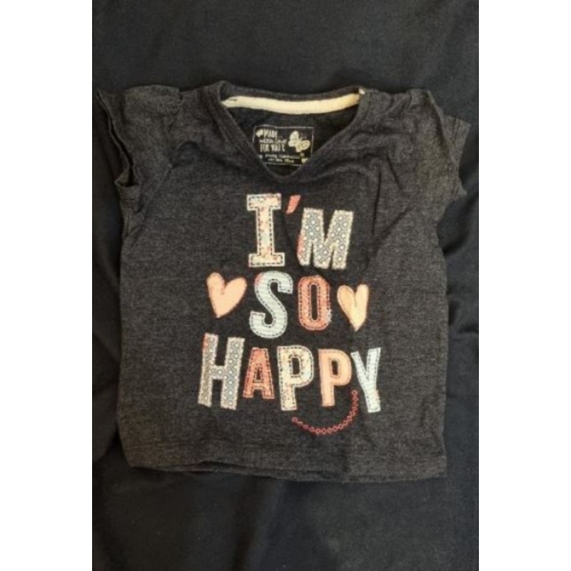 Tee-shirt 24-36 mois i'm so happy