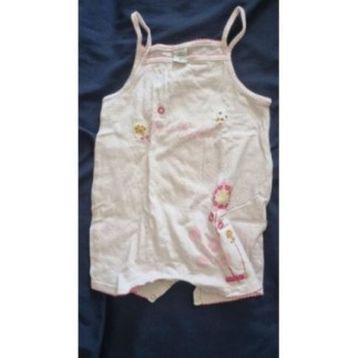 Barboteuse 18 mois rose