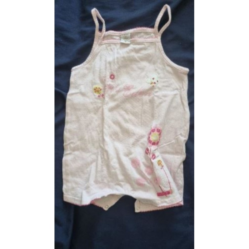 Barboteuse 18 mois rose