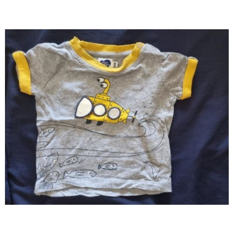 Tee-shirt 12 mois mots d’enfants