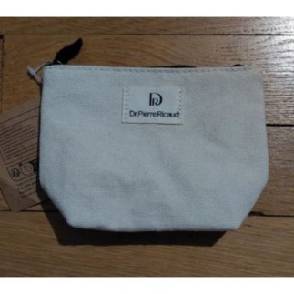 Pochette beige en toile - NEUF