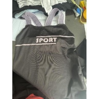Haut sport noir et violet...