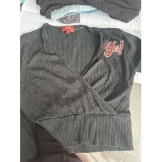 Haut noir yes taille S 