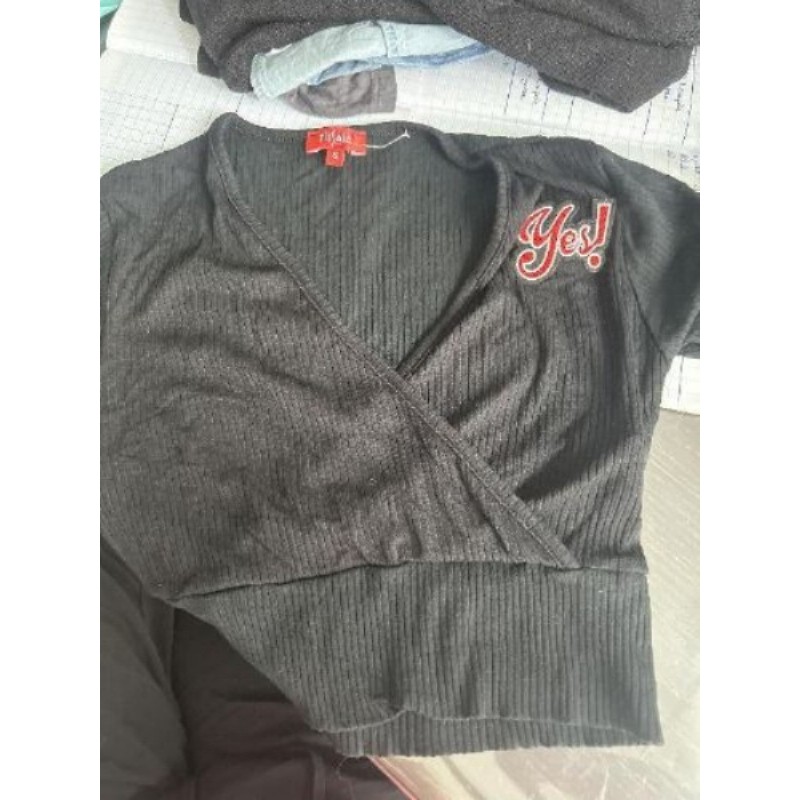 Haut noir yes taille S 