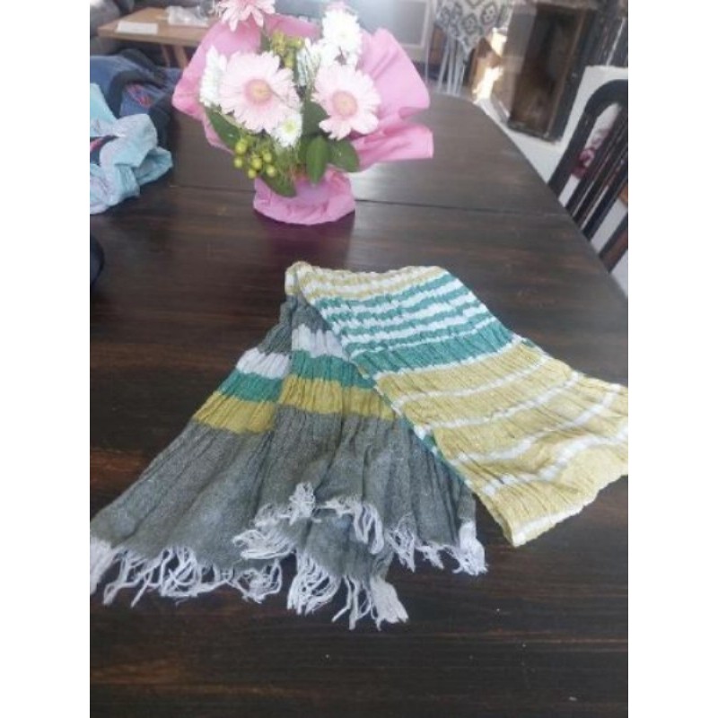Foulard vert enfant 