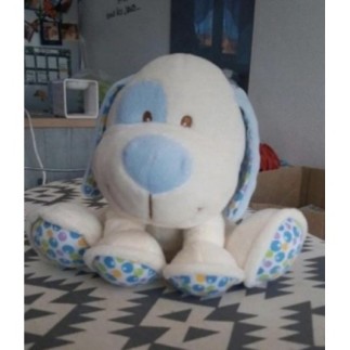 Peluche chien grelot