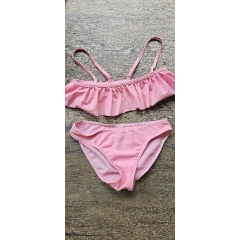Maillot de bain enfant 2 pièces rose