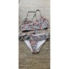 Maillot de bain fille Kiabi 2 pièces fleurs 12 ans