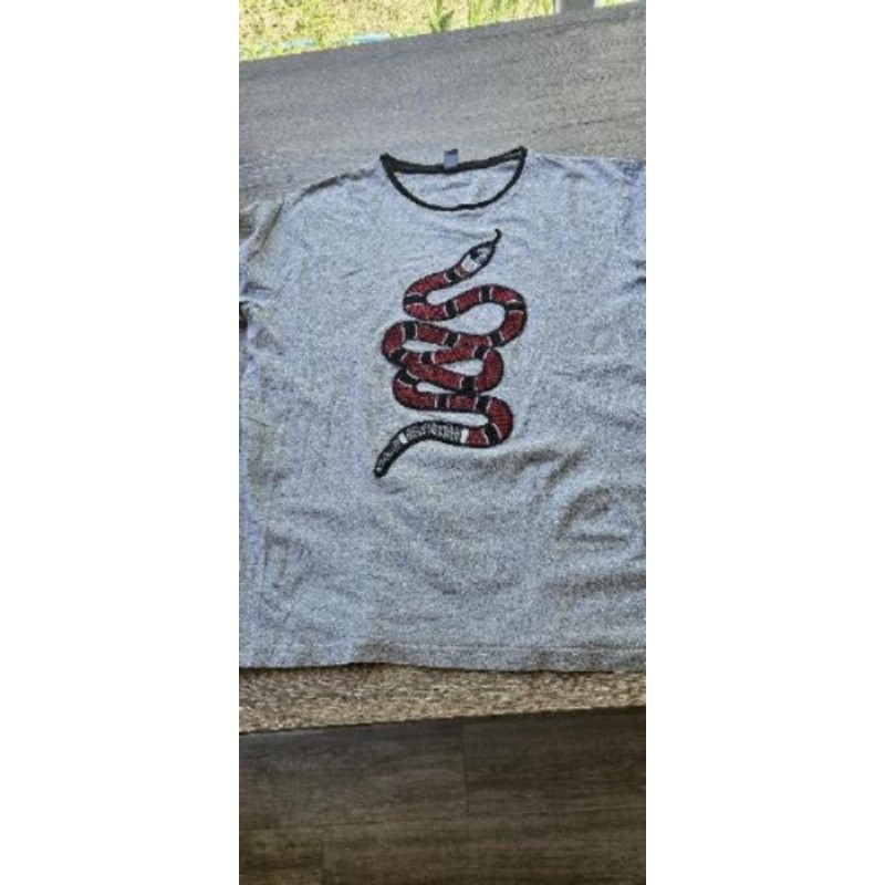 T-shirt homme serpent