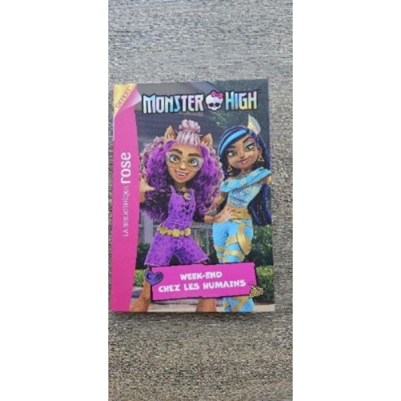 Livre Monster High la bibliothèque Rose