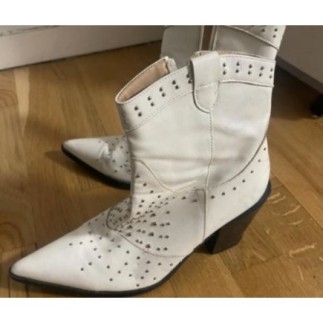 Bottes cow-boy cuir 41 