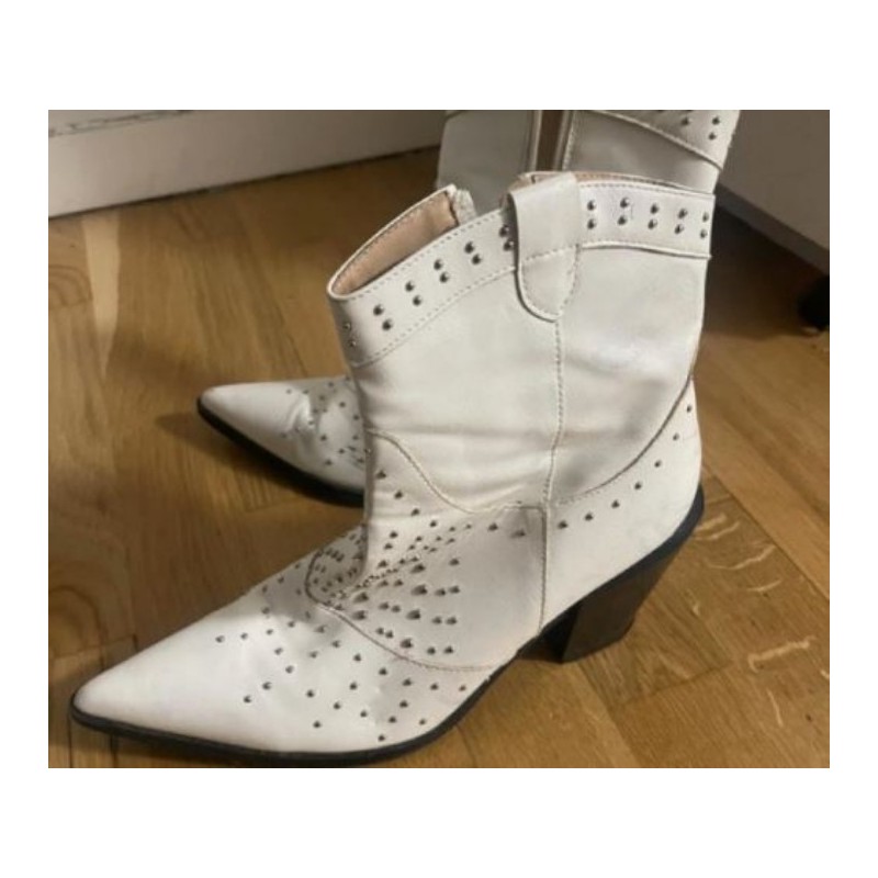 Bottes cow-boy cuir 41 