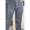 Jeans noire effet déchiré 38 