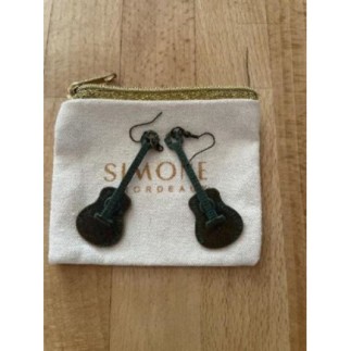 Boucles d’oreilles guitare...