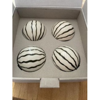 Boules de Noël le carton de 4 