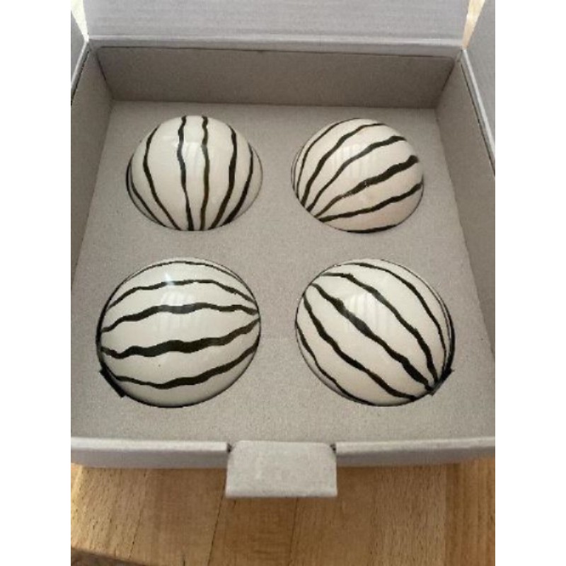 Boules de Noël le carton de 4 