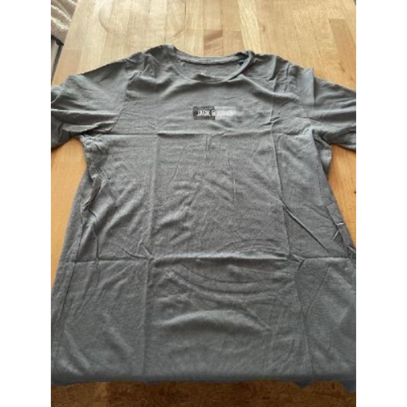 Tee-shirts bleu pétrole taille 14 ans JACK&JONES