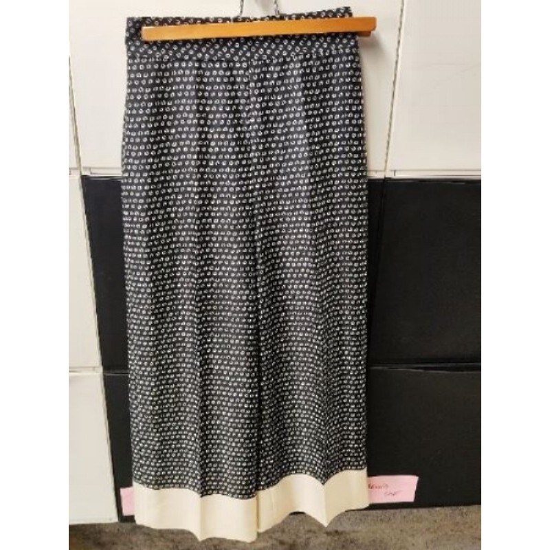 Pantalon noir blanc zara taille s