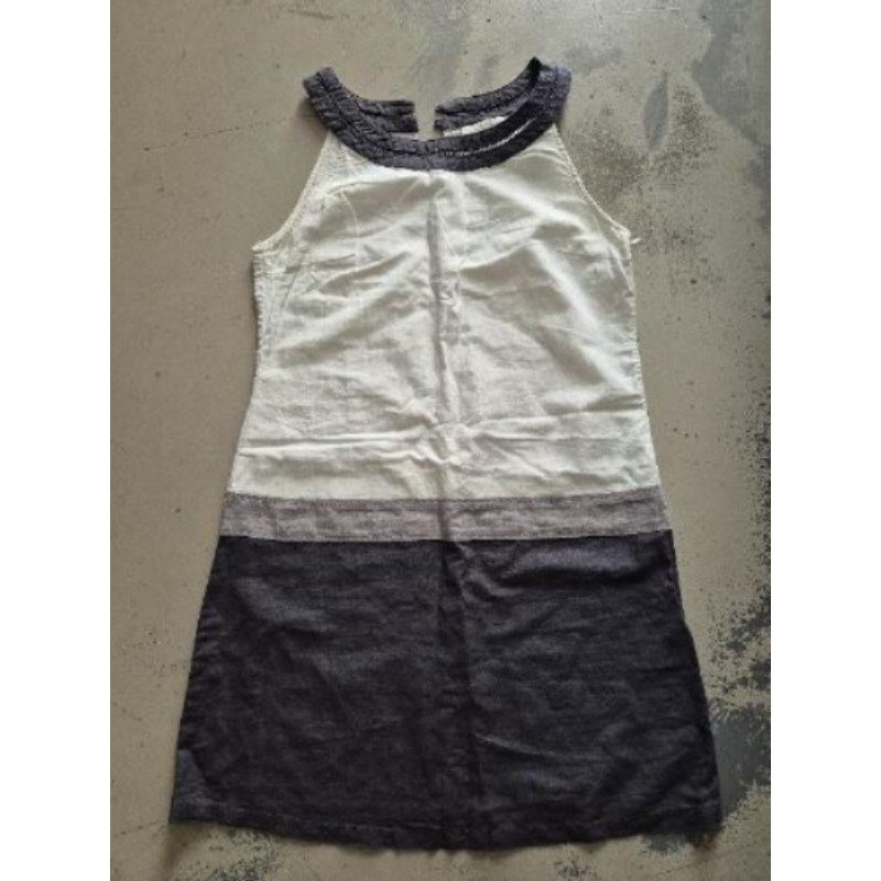 Robe Cache Cache 42 blanche et grise