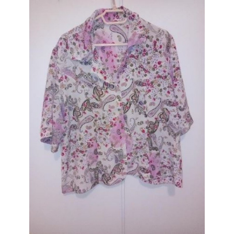 Taille 50  chemisier Rose