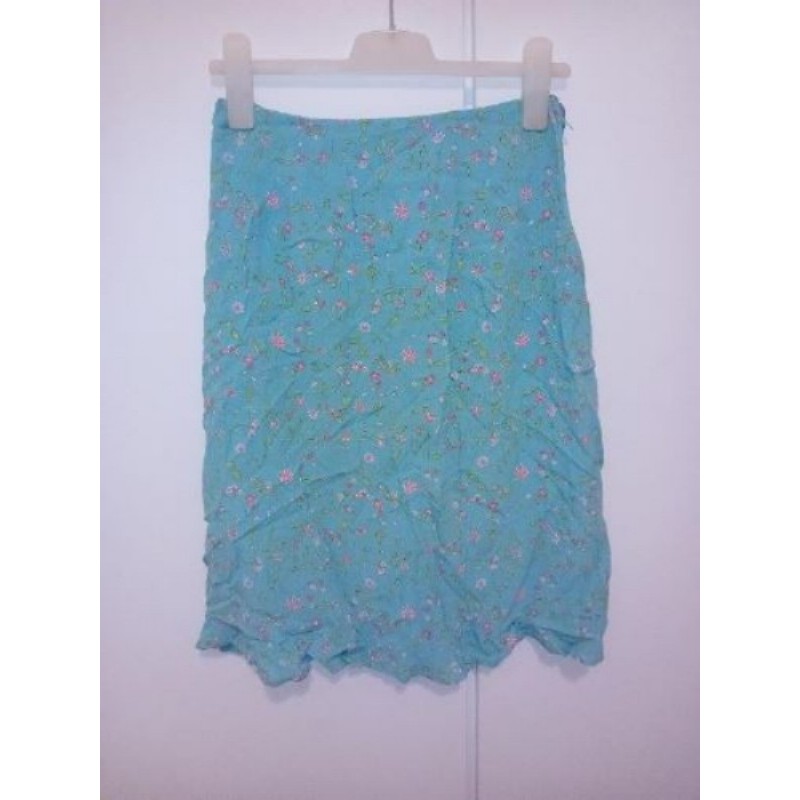 Taille 42 jupe turquoise in extenso