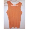 Taille 40 Débardeur  Coton Camaieu Orange