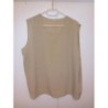 3XL Débardeur Beige