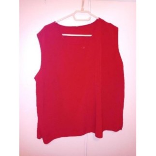 3 XL  Débardeur Rouge