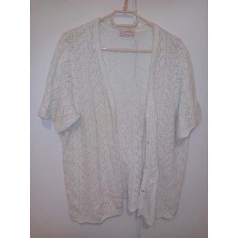  Gilet Daxon Blanc cotonT 50/52