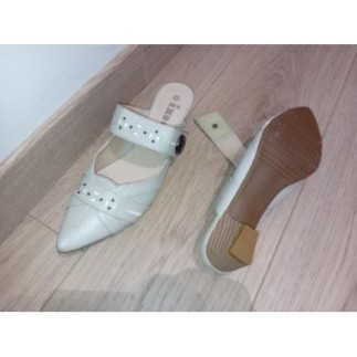 Neuves Taille 39 Mules Beiges